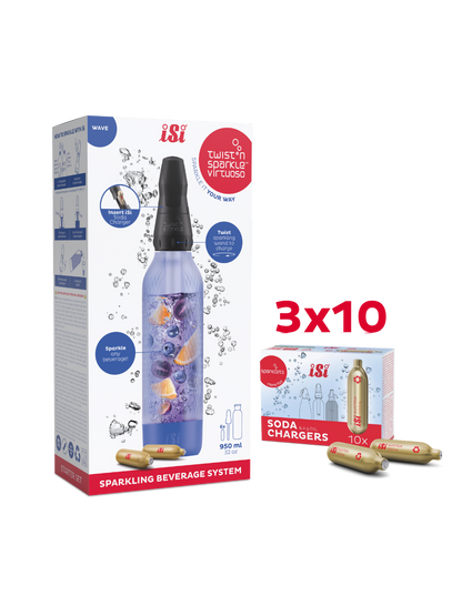 Twist'n Sparkle Virtuoso inkl. 30 Soda Chargers