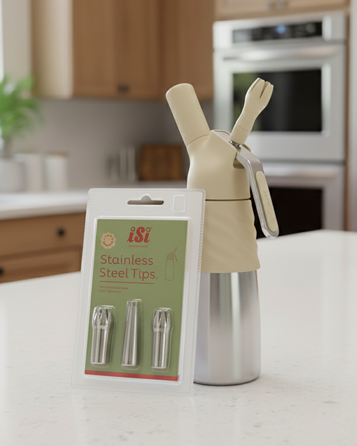 Creative Whip inkl. 30 Professional Chargers und Edelstahltüllen Set