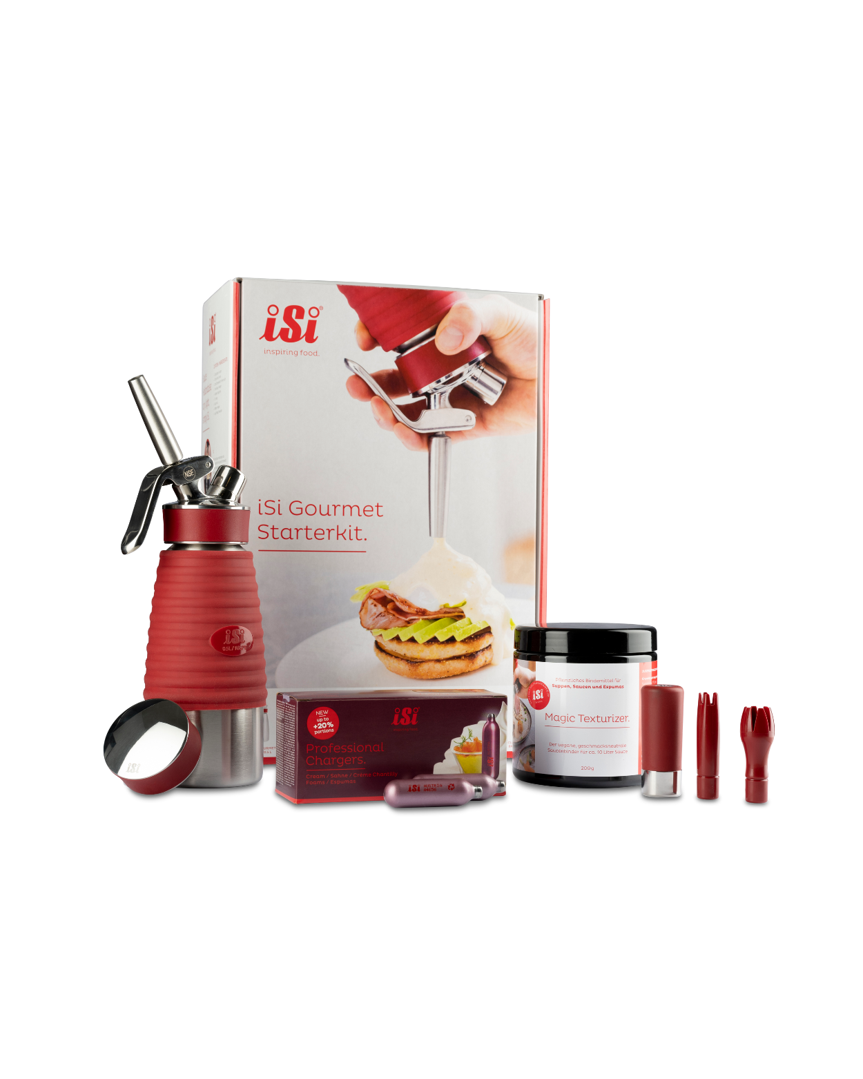 Gourmet Whip Starter Kit » 0,5 L Komplett-Set | iSi Shop